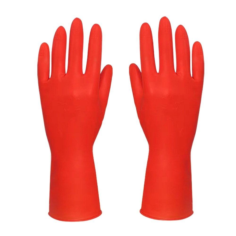 26CM Kids Work Gloves Red Yellow Blue Protective Mitts Tool Child Househeld Gloves Washing Clothes