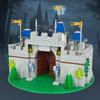 Medieval Knight Castle Gate Set Medieval Town Square MOC Minifigure Adults Construction Building Block Toys for Boy Gifts