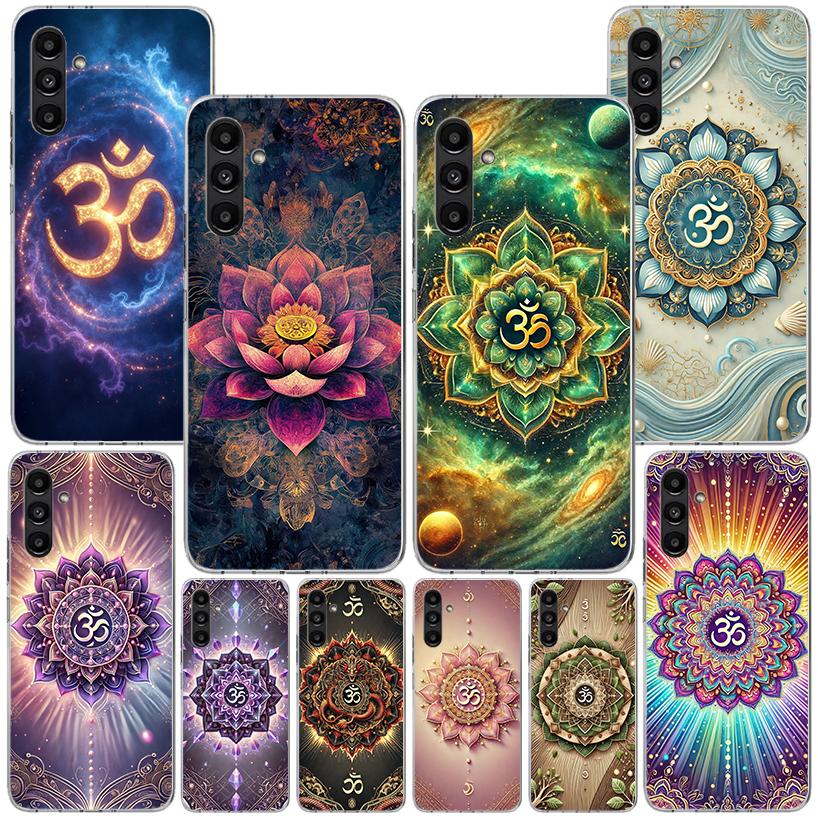 Mandala Chakra Insist Yoga Phnoe Case for Samsung Galaxy A17 A37 A57 A16 A26 A36 A56 A15 A14 A13 A55 A54 A53 A35 A34 A33 A25 A24