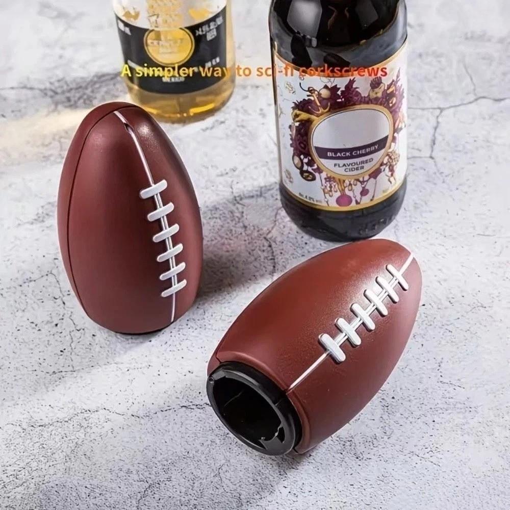 Beer Accessories Beer Bottle Opener Automatic Pressing Can Opener  Watch Soccer Game