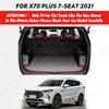 Car Trunk Mat For Jetour X70 Plus 7-Seat  Custom Car Accessories Auto Interior