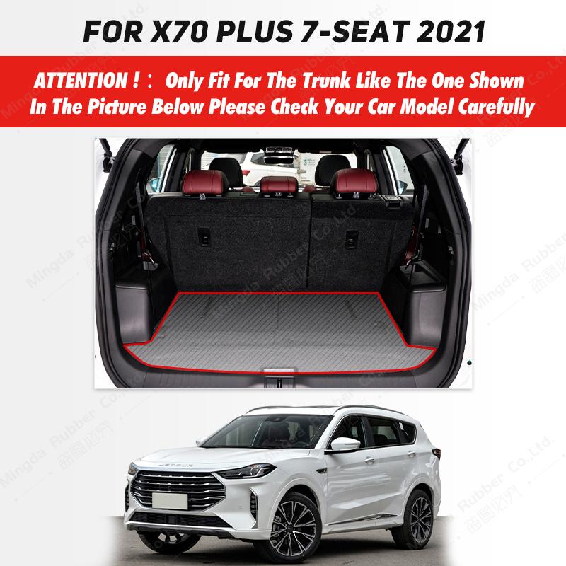 Car Trunk Mat For Jetour X70 Plus 7-Seat  Custom Car Accessories Auto Interior
