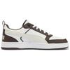 Puma Dribble Comfortable Versatile Durable Low-Top Lifestyle Casual Shoes Unisex Casual Shoes White Black 400326-02