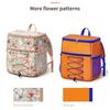 Oxford Cloth Picnic Backpack With Insulated Waterproof Cooler For Outdoor Camping And Hiking