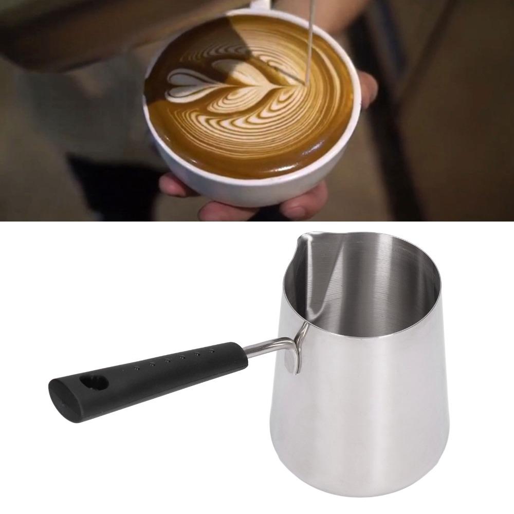 Stainless Steel Butter Warmer Easy to Clean Turkish Tea Pot Turkish Coffee Pot Coffee Making