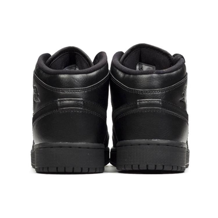Jordan 1 Mid GS Глубокий черный 554725-090