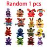 spot New Five Night At Freddy Fnaf Cute Plush Toy Game Doll Bonnie Bear Foxy Cartoon Stuffed Dolls Freddy Toy For Children Gifts
