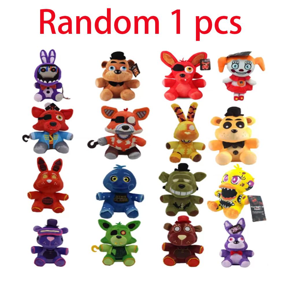 spot New Five Night At Freddy Fnaf Cute Plush Toy Game Doll Bonnie Bear Foxy Cartoon Stuffed Dolls Freddy Toy For Children Gifts