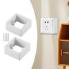 2 Pieces Socket Frame Plate Spacers Cable Box Heightening Pad Switche Accessory for Kitchen