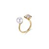 Modern Pearl Duo Ring Ms4r002q