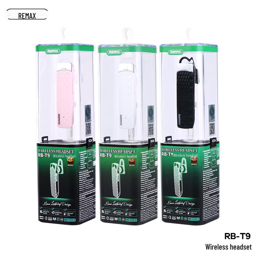 Bluetooth-наушники Remax: Легкая беспроводная гарнитура с одним наушником для звонков и музыки в автомобиле