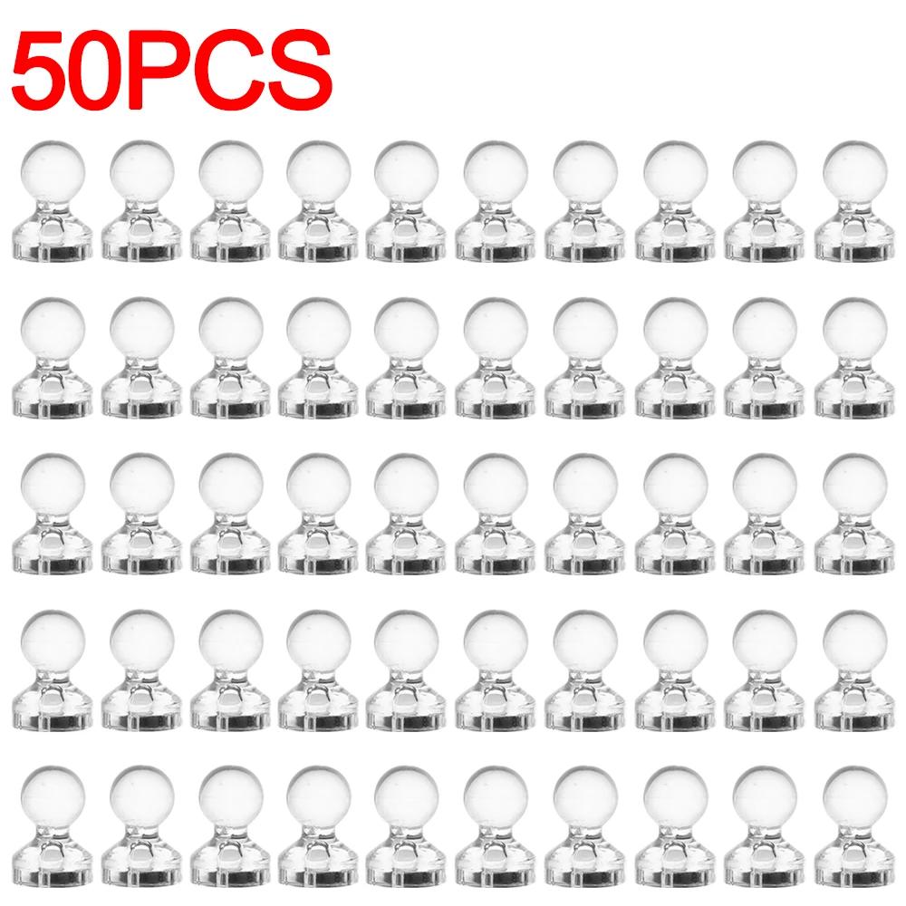 Neodymium Small Magnet 5010pcs Strong Magnetic Pushpins Sucker Thumbtack Refrigerator Whiteboard Magnets Office Home Mini Hooks
