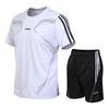 Men's Casual Sportswear Summer Fitness Short-sleeved T-shirt Quick-drying Clothes Running Loose Two-piece Set