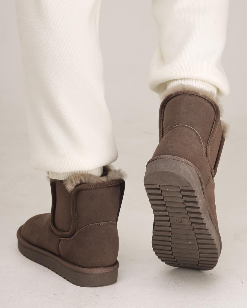 Угги Челси Prima d'Arte 8512 36 темный визон замша