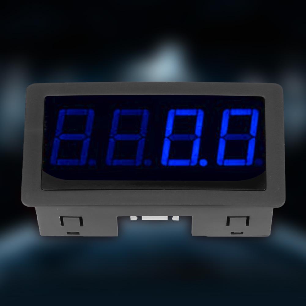 4 Digital LED Tachometer RPM Speed Meter Hall Proximity Sensor NPN(Red)