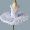 Girls' Ballet Dress Dance Performance Costume Competition Gauze Dress Suspender