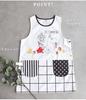 Moomin Apron Block Check Ivory [ST-NM0015]