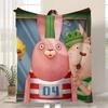 POPULAR ANIME UsavichSS Throw Soft Coral Fleece Blanket 310gsm Fluffy Warm Throw for Sofa Bed Couch Bedroom Decor