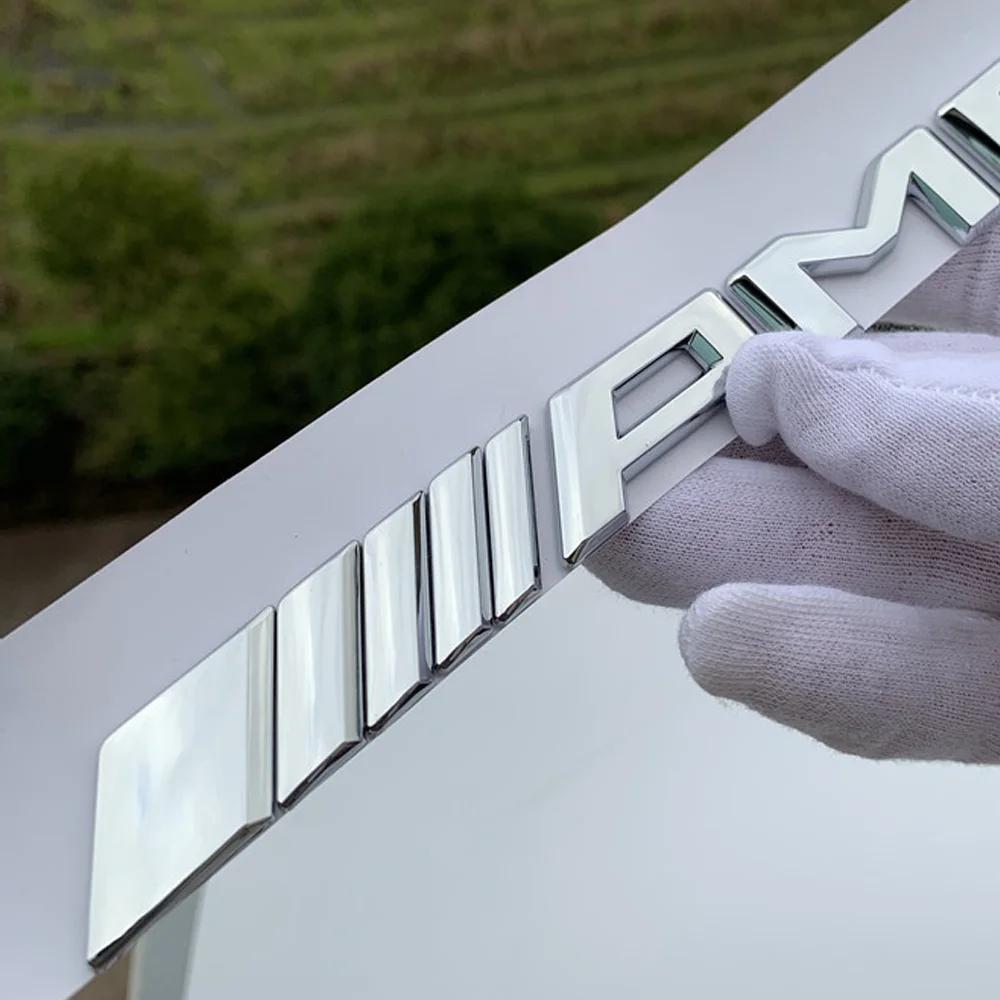 1pcs ABS Logo Emblem Car Trunk Badge For Mercedes Benz AMG C E G CLA GLA GLC W204 W205 W176 W177 W212 W213 Sticker Accessories AF1