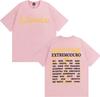 Extremoduro Tour 2026 Print T Shirts Mens Clothing Harajuku High Street Tshirt Man pure Cotton Short Sleeve Tshirts