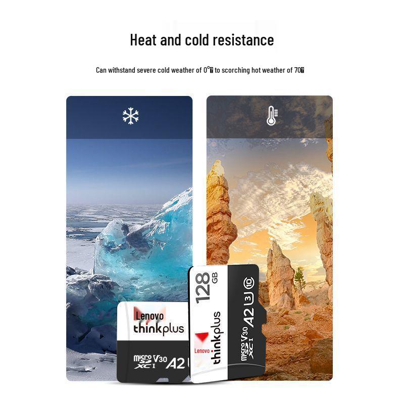 Высокоскоростная SD-карта Lenovo 256 ГБ для камер и видеорегистраторов