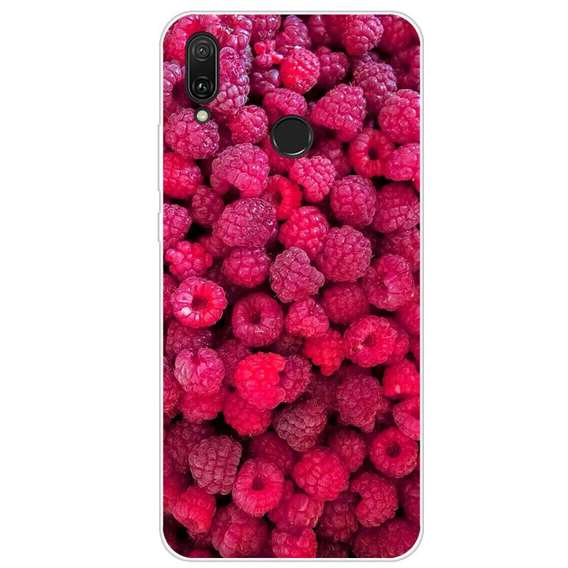 Милый мягкий бампер с рисунком для Huawei Y6 Y7 Y9 Y5 2019, тонкий прозрачный силиконовый чехол для телефона Huawei Y 9 7 6 5, чехол