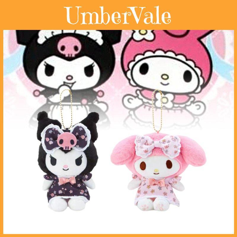 Cute Melody Floral Dress Plush Decoration Sanrio Japanese New Soft Toy