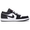 Jordan Air Jordan 1 Leather Slip Resistant Abrasion Resistant Coverage Low top Vintage Basketball Shoes Unisex HF3148-106(Team-SBOX)