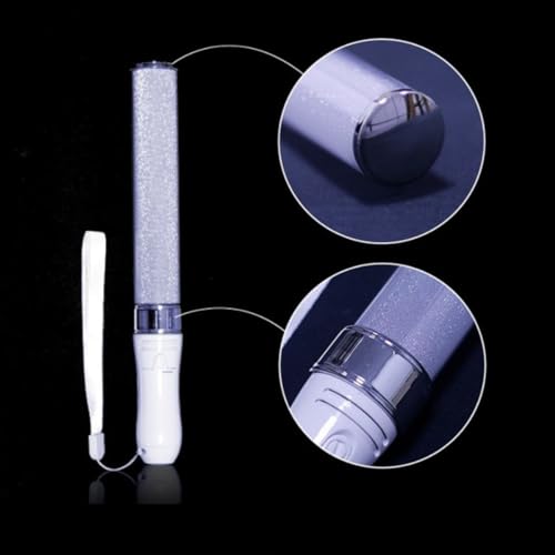 3 x LED Concert Light Stick - 15 Colors Glow Wand for Raves Weddings Parties Birthdays Festive Celebrations Gift Favors for Kids Adults