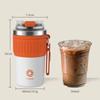 Portable Car Thermos Cup Stainless Steel Coffee Cup Leak Proof Water Bottle Keep Cold and Hot Travel Outdoor Drinking Utensil