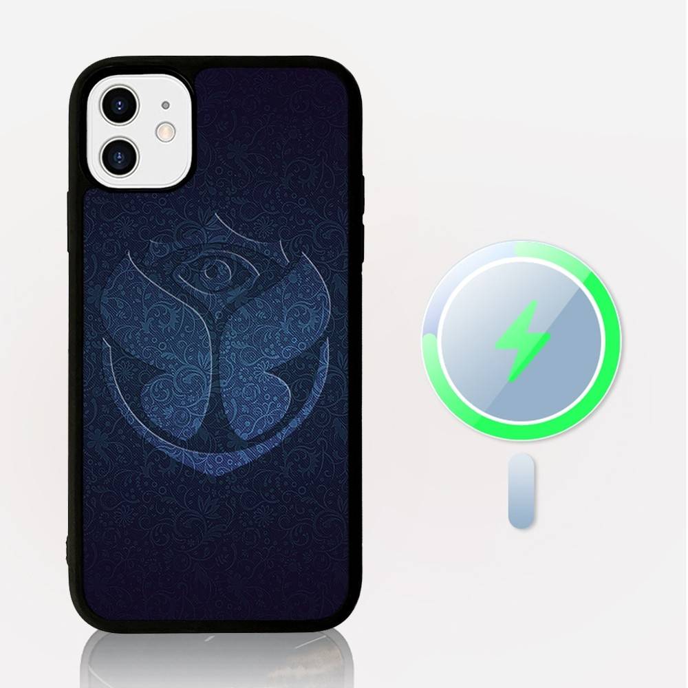 Чехол для телефона T-TomorrowlandS Магнитный чехол для iPhone 17 16 14 13 12 11 15 Pro Max Plus Для Magsafe Беспроводная зарядка Чехол