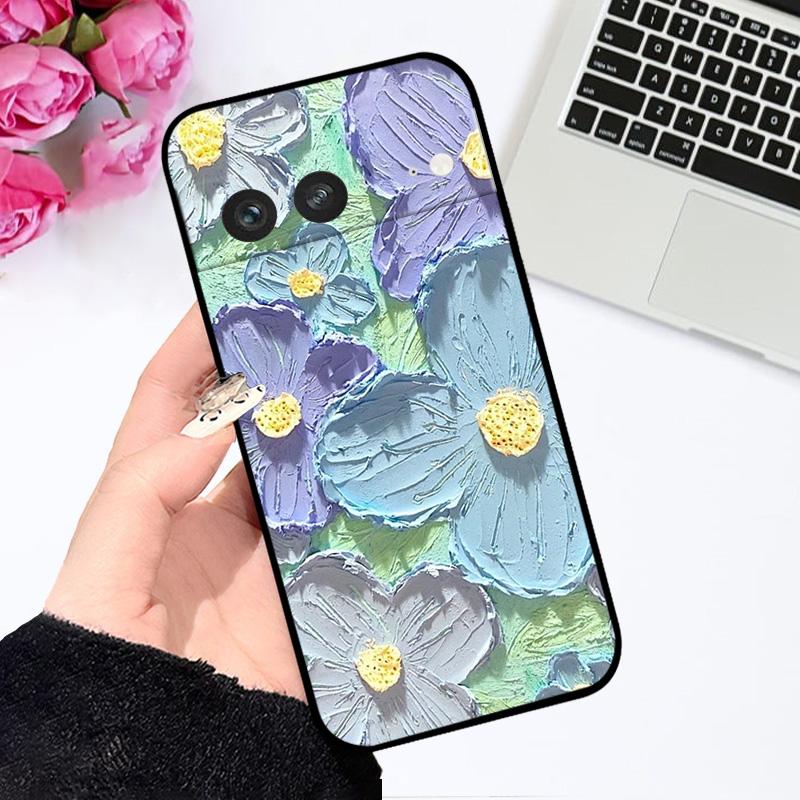 Чехол для Google Pixel 7 Pro PIXEL 7A 6 6A Модный ТПУ Силиконовый Чехол для Телефона Для GOOGLE Pixel 8 Pro 8A 5G Ударопрочный Бампер Чехлы