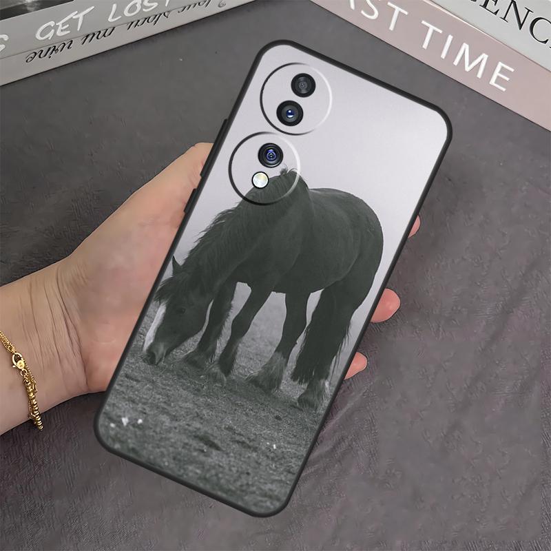 Чехол Животное Лошадь Для Honor 90 70 50 10 Lite Magic 5 6 Pro X6 X7 X8 X9 X6a X7a X8a X9a X9b X8b Обложка
