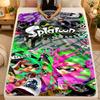 Flannel BlanketSplatoon Warm Soft Throw Blanket for Indoor Sofa Bed Living Room Use