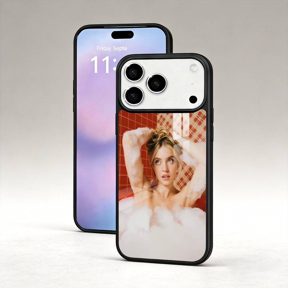 Чехол для телефона актера Сидни Суини Для iPhone 17,16,15,14,13,12, Pro, Max Для Magsafe Магнитная Беспроводная Зарядка