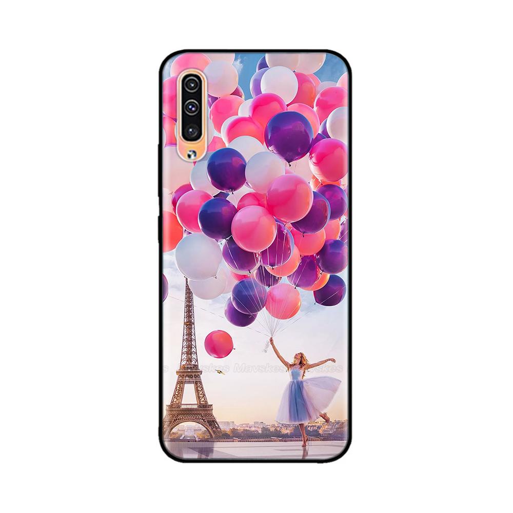 Для Samsung Galaxy A50 A50S A30S Чехол Мягкая Черная Силиконовая Задняя Крышка Чехол для Телефона Для Samsung A 50 A 50 30 S Fundas Coque Бампер