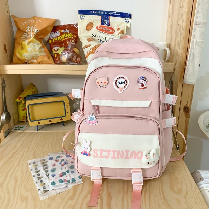 Рюкзак Младшей Средней Школы Мультфильм Симпатичные Женщины Школьный Портфель Студентов Колледжа