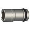 TONE Impact Long Socket Drive Angle Width Across Flats 18mm HP4NV-18L 12.7mm (1/2")
