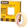 3M Scotch Малярный скотч Чертежный скотч с резаком Бумажная коробка 24мм x 30м 230-3-24