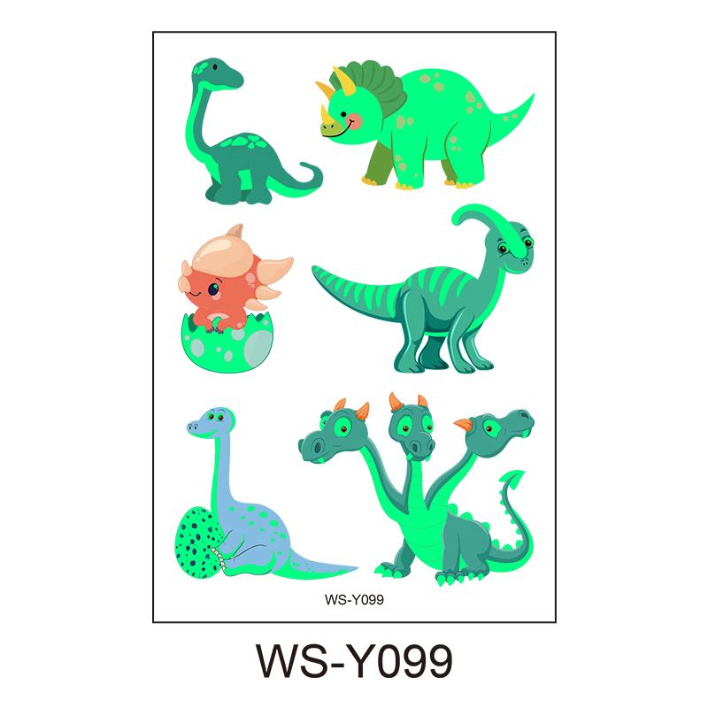 Tattoos for Children Kids Tattoos Stickers Waterproof Luminous Glow in the Dark Custom Temporary Custom Tattoos Temporary