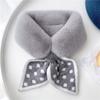Winter Collar Plush Scarf Thick Plush Collar Scarf Shawl Women's Warm Scarf