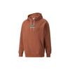 Puma X Butter Goods Буквенный логотип, однотонная толстовка с капюшоном, мужские топы, коричневый 534057-87