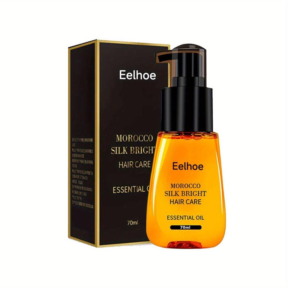 Anti-Frizz Haarserum Haarpflege Essential Marokko Seidenglanz Haarpflegeserum für die Reparatur von beschädigtem trockenem Haar