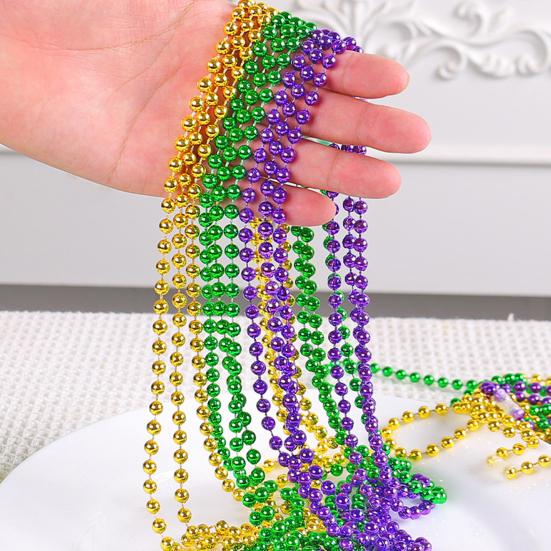 10Pcs Bead Chain Hanging Ornament with Connecting Buckle DIY Jewelry Making Supplies for Holiday Carnival Decoration