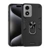 Противоударный чехол-накладка из твердого пластика для Motorola Moto G04 G13 G14 G20 G23 G24 G30 G31 G32 G34 G35 с магнитным кольцом-держателем для автомобиля