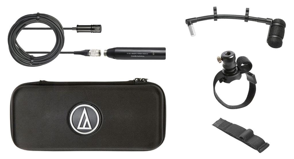 ATM350W Condenser Microphone for Recording and Clarinet Audio-Technica Instruments, Woodwinds, Flute,