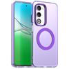 Магнитный беспроводной чехол для зарядки для OPPO A5 5G 4G Обложка Конфетные цвета Прозрачная задняя крышка Fundas Coque
