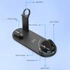 B07A For iPhone/iWatch/AirPods 6-in-1 Desktop Charging Stand 15W Wireless Charging Charger
