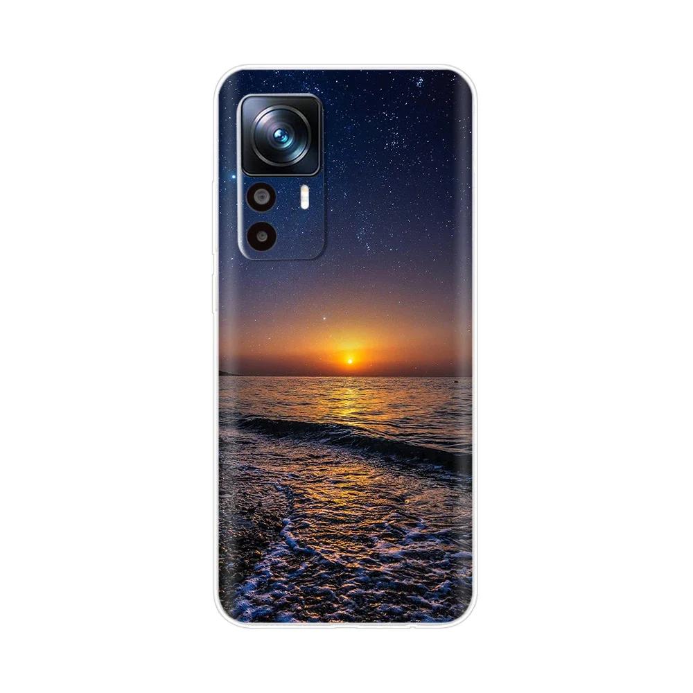Чехол для Xiaomi 12T Pro Силиконовый Модный Расписной Мягкий Чехол для Телефона Для Xiaomi 12T Чехол Задняя Крышка Для Xiomi Mi 12T Pro 12 T Бампер