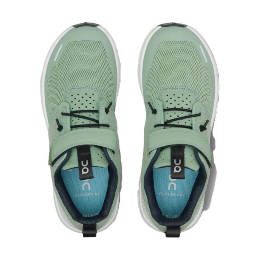 On Running Cloud Play Sage White (GS) Kids Sneakers 3KD11432592